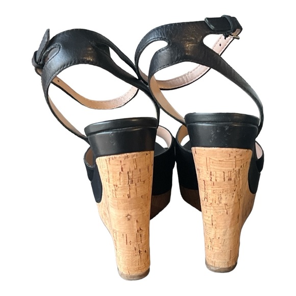 Aldo Verly Platform Wedge Women’s Sandal Black Size 10. - Picture 4 of 6